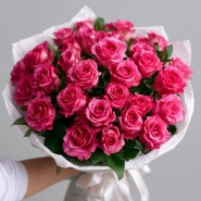 Розовые розы &laquo;Фламинго&raquo;